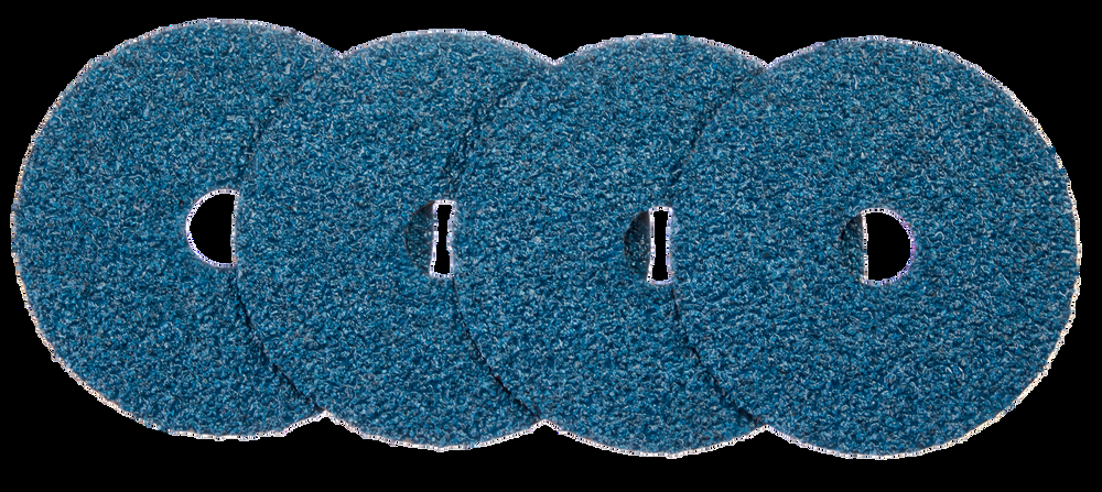 MAXIMUM 5-in Zirconia Fibre Resin Discs for Metal , 4-pk