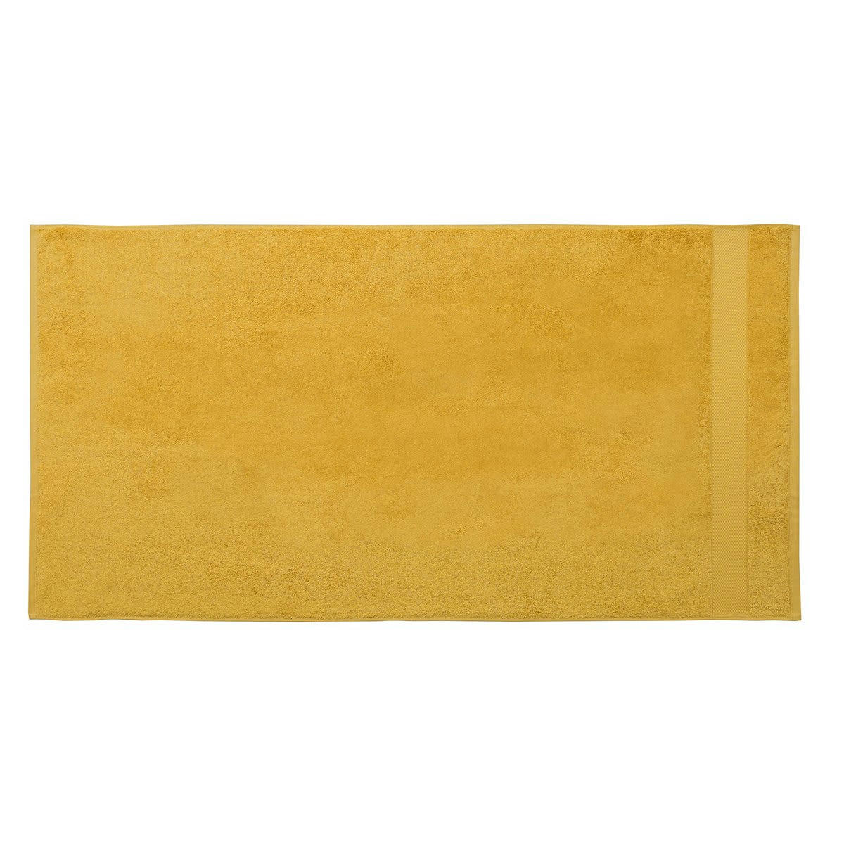 PÉTALE - Drap de douche coton miel 70x140 cm