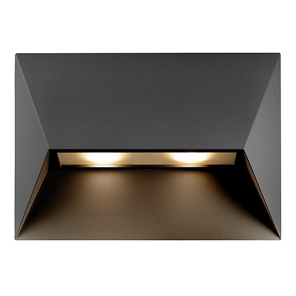 Applique murale PONTIO 27 Aluminium Noir, H.19 - IP54 - GU10 /Nordlux Extérieur