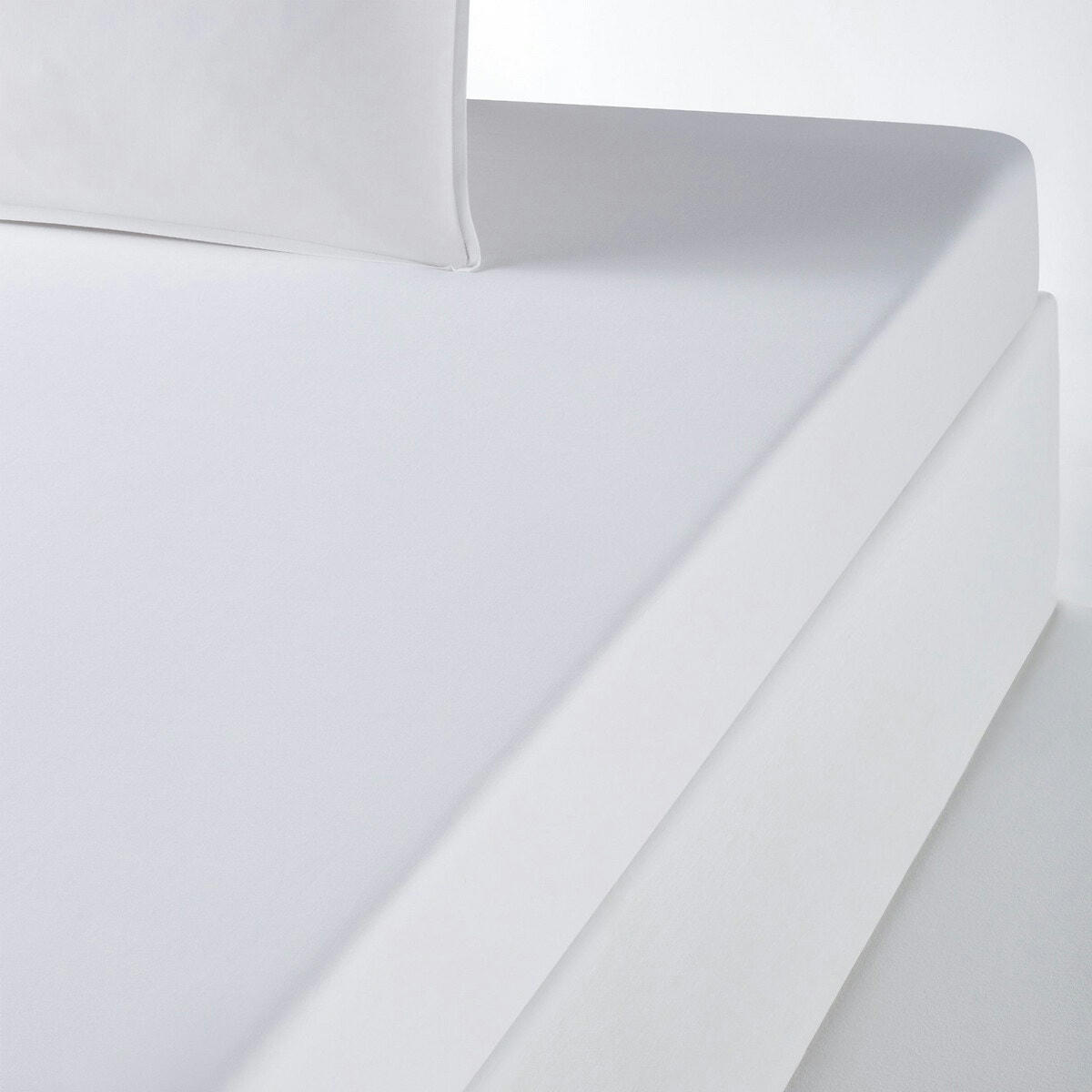 Drap housse enfant uni percale de coton biologique
