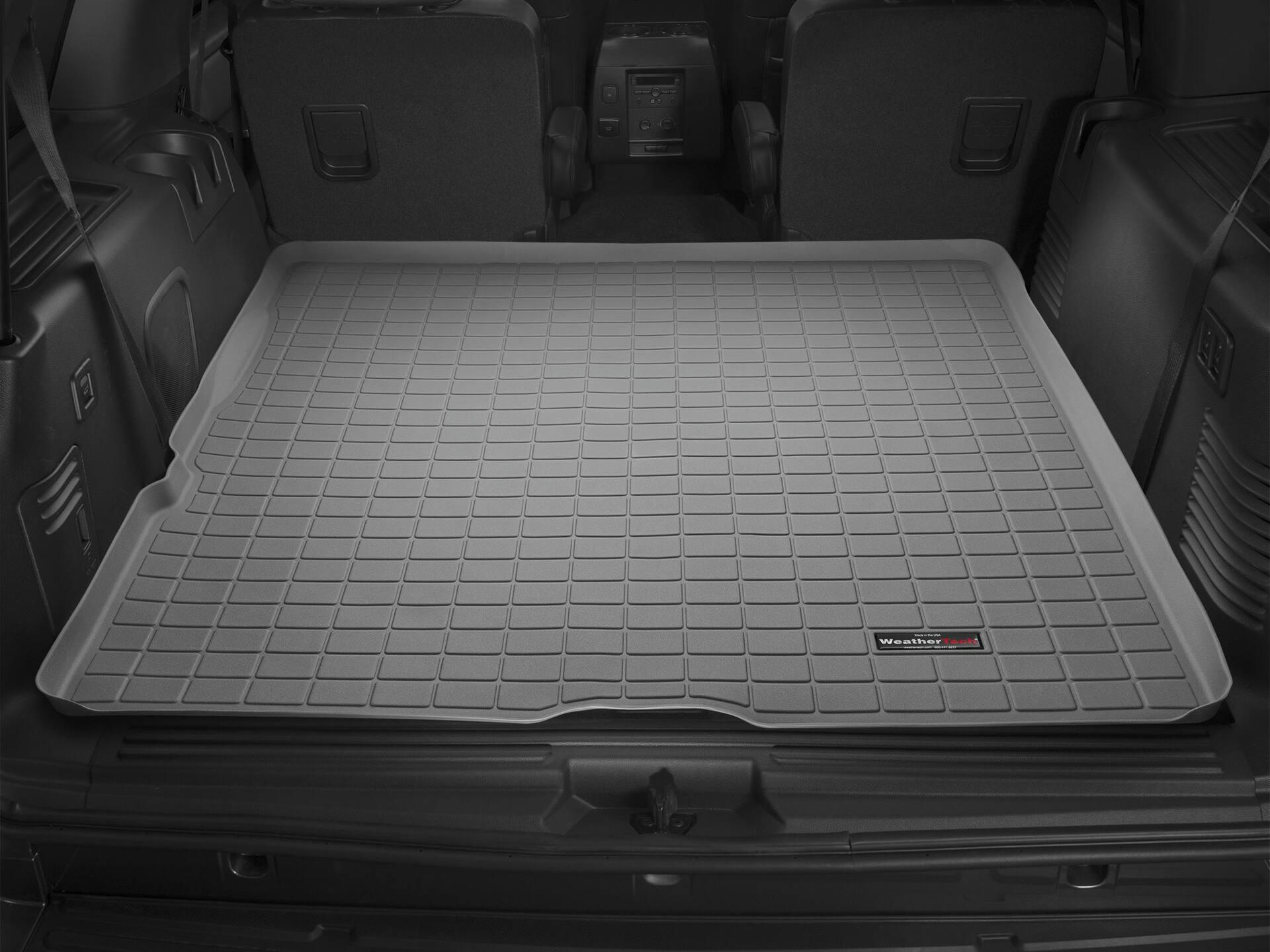WeatherTech® Custom Trunk Cargo Liner, Behind 2nd Row Seating, Grey