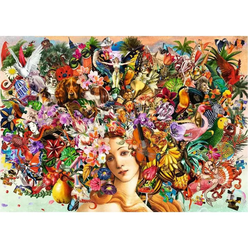 Puzzle 1000er-Set Kreative Gedanken