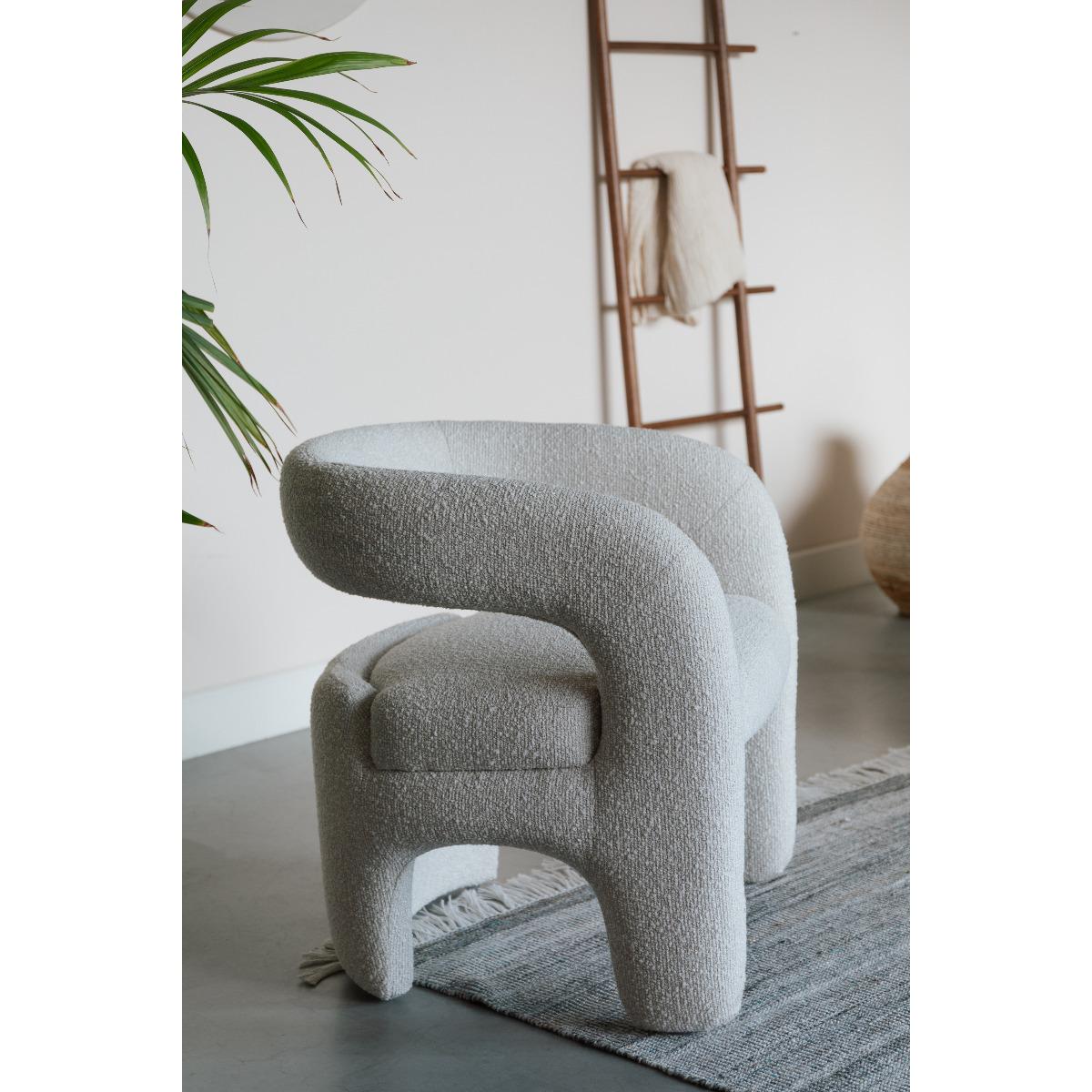 Puur - Kiera fauteuil - wit