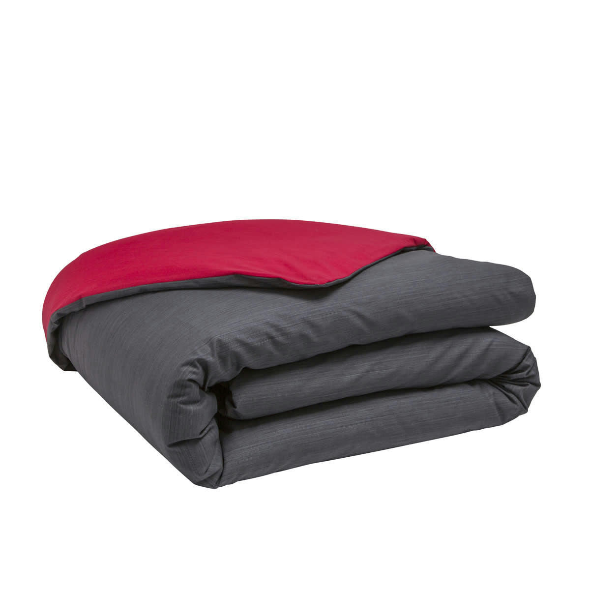 ÉCORCE - Housse de couette bicolore en bambou bicolore 200 x 200