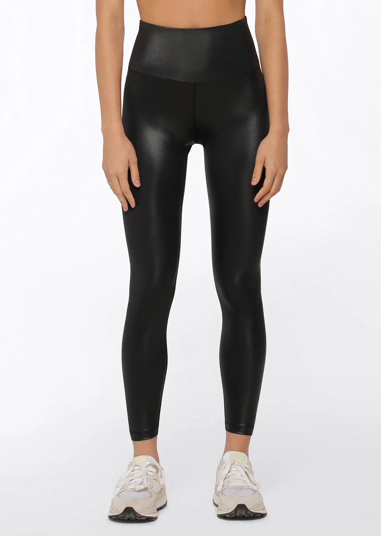 Wet Look Ankle Biter Leggings