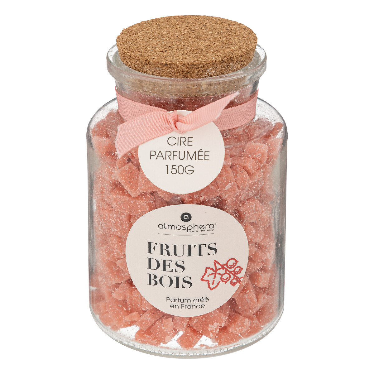 Scented wax "Izor" Glass, frutas del bosque, 150g