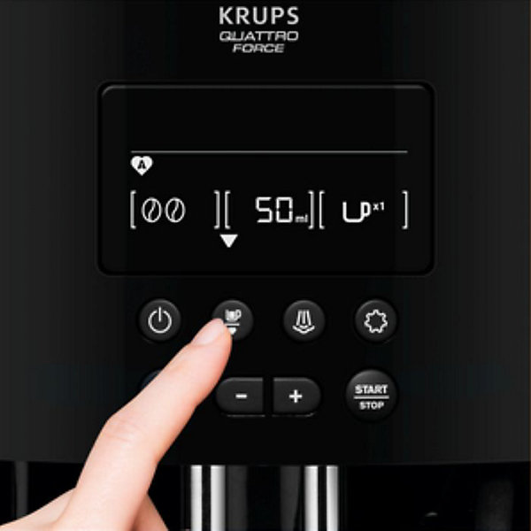 Krups Robot café 15 bars noir - yy3074fd