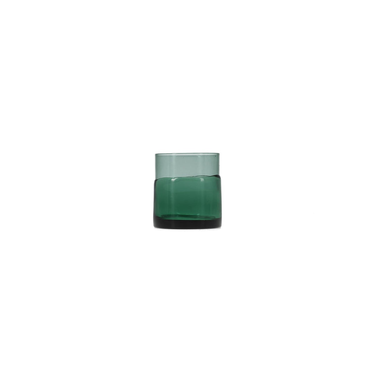S|P Collection - Glas 31,5cl groen Mono - Set van 2