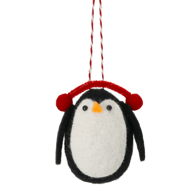 PINGENTE PINGUIM COLORFUN XMAS