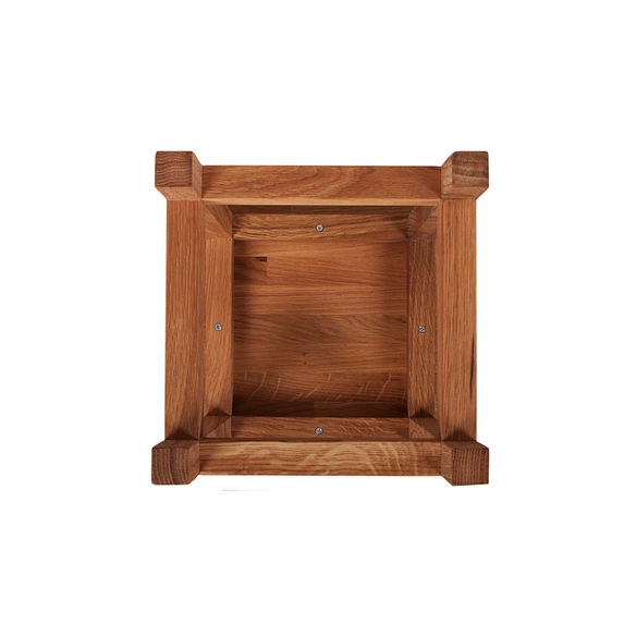 Hocker »MAX«, BxH: 30 x 40 cm, Eichenholz