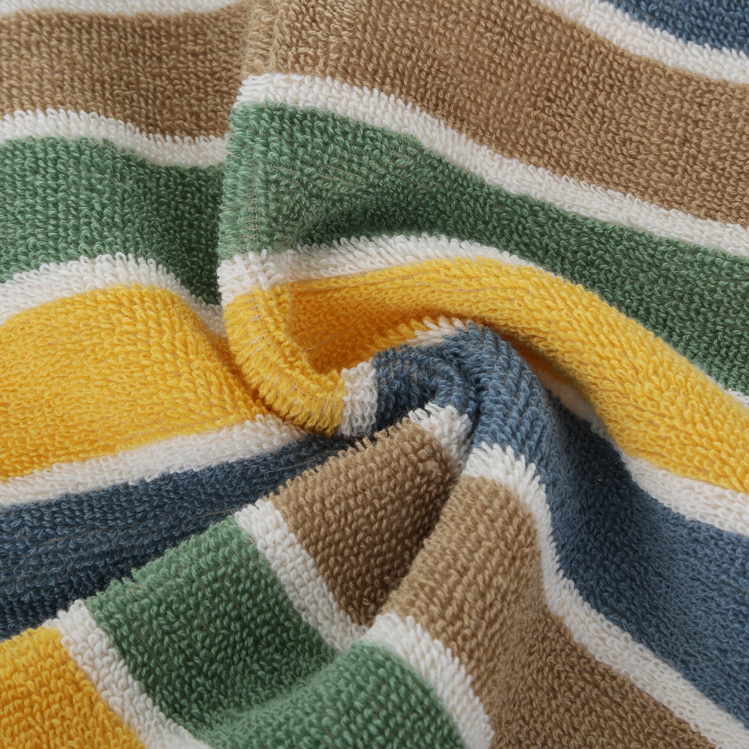 Asciugamano ospite cotone 30x50 cm righe blu