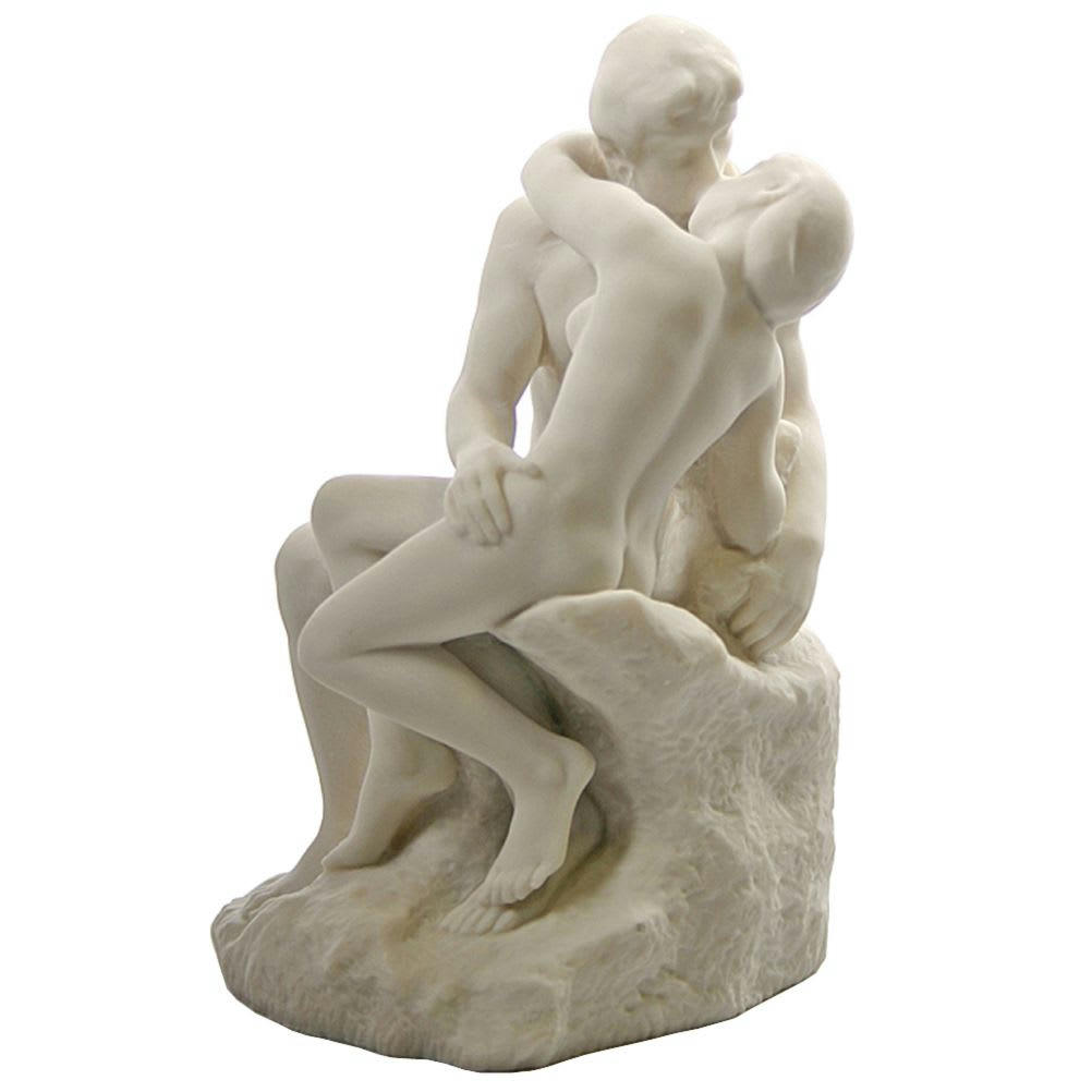 RODIN - Figurine reproduction Le Baiser de Rodin H25cm