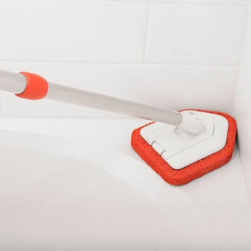 OXO Good Grips Extendable Tub & Tile Scrubber Soft Grip