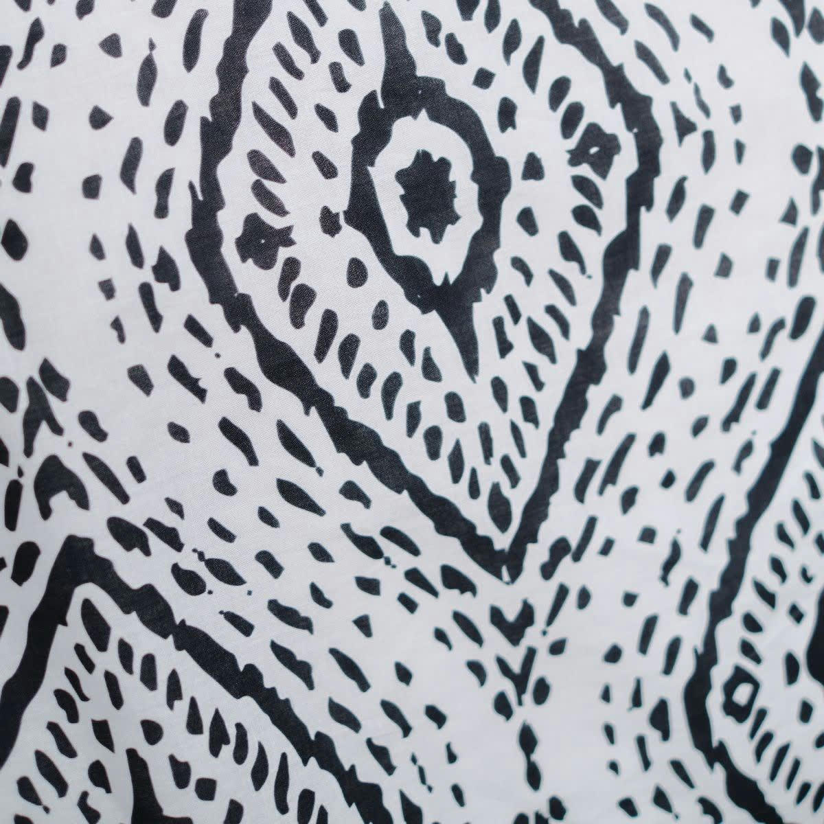 - Parure de lit en Coton Noir 260x240 cm