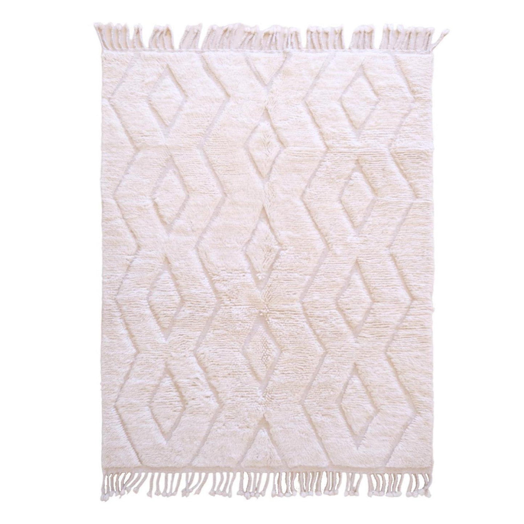 AFK Living vloerkleed Berber - handgemaakt - Wol - 160 cm x 230 cm