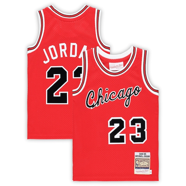 Michael Jordan Chicago Bulls Preschool Hardwood Classics 1984/85 Authentic Swingman Jersey - Red