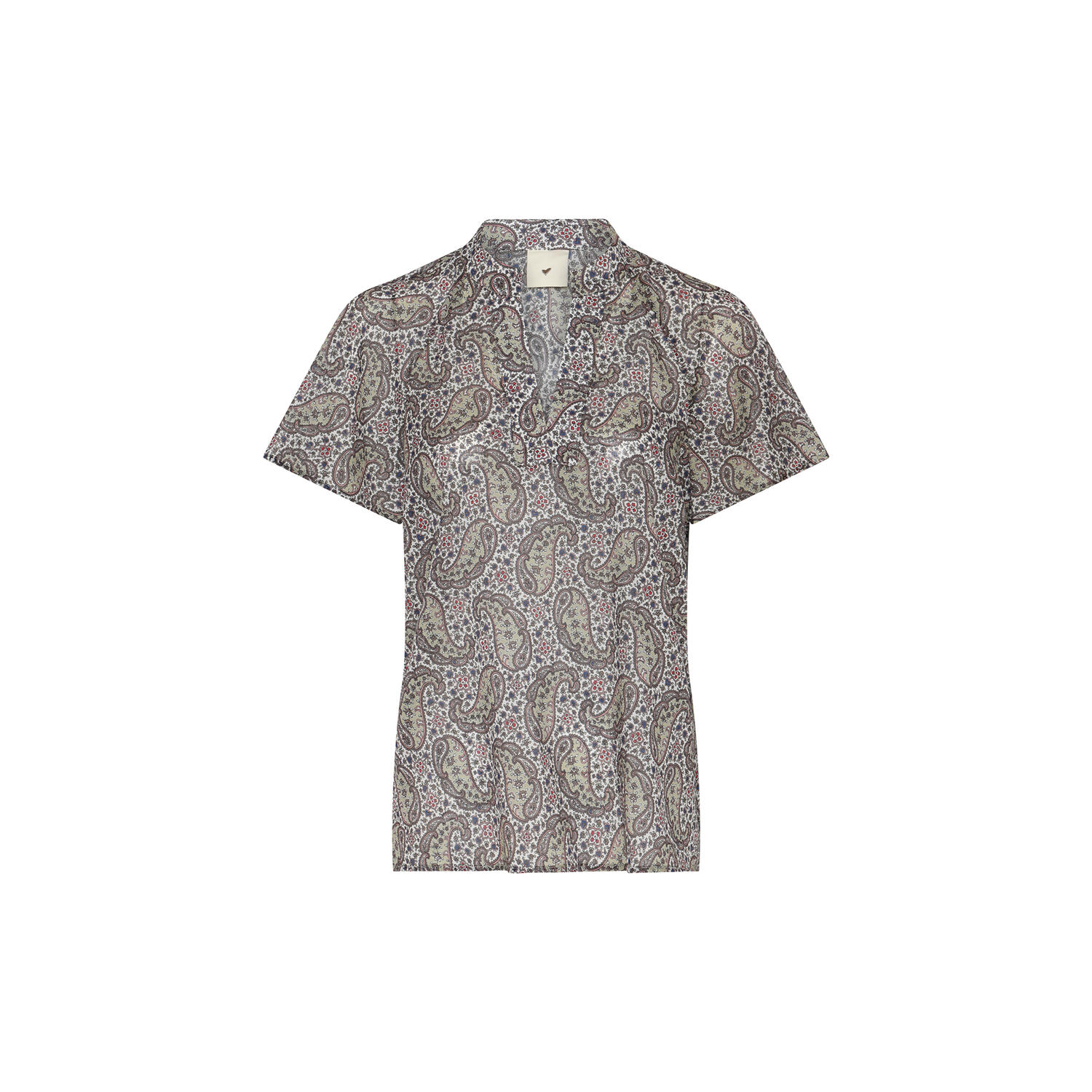 427HMTerina blouse, rose paisley print