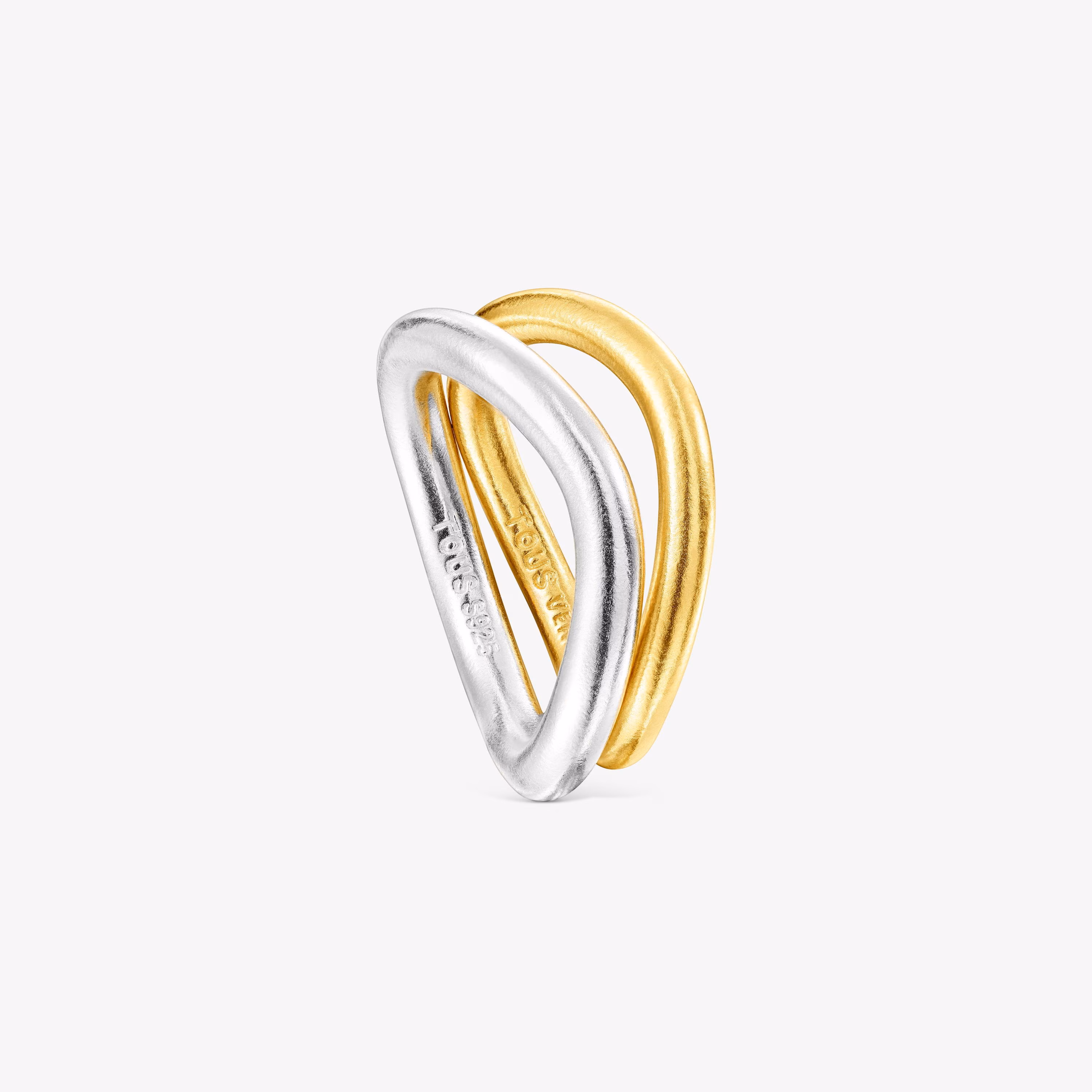 Pack de anillos Hav bicolor