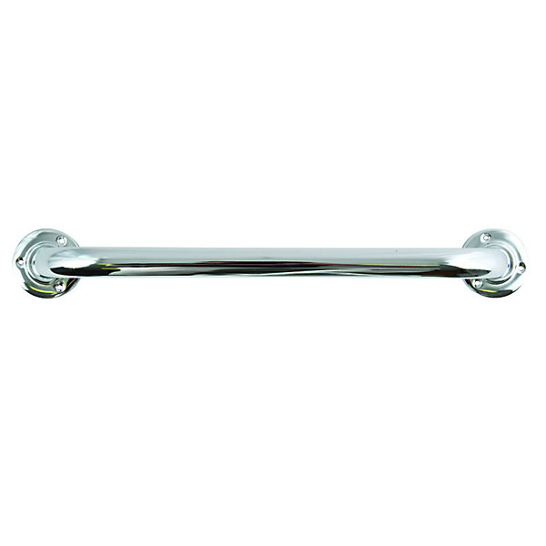 Barre de redressement ou d'appui Acier 40cm Chromé MSV