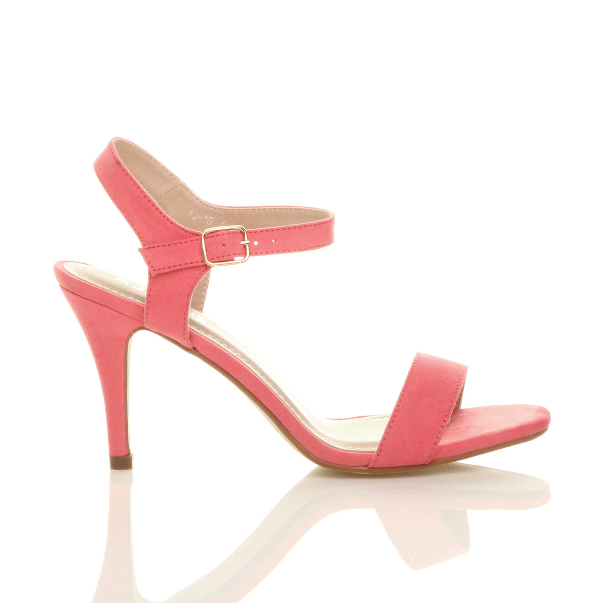 AJVANI Barely There Strappy High Heeled Sandals