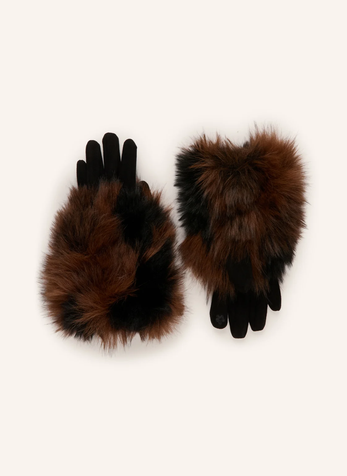 LOEVENICH Handschuhe mit Kunstfell