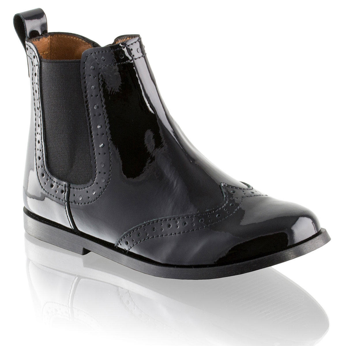 Russell & Bromley WINGTIP Brogue Chelsea Boot