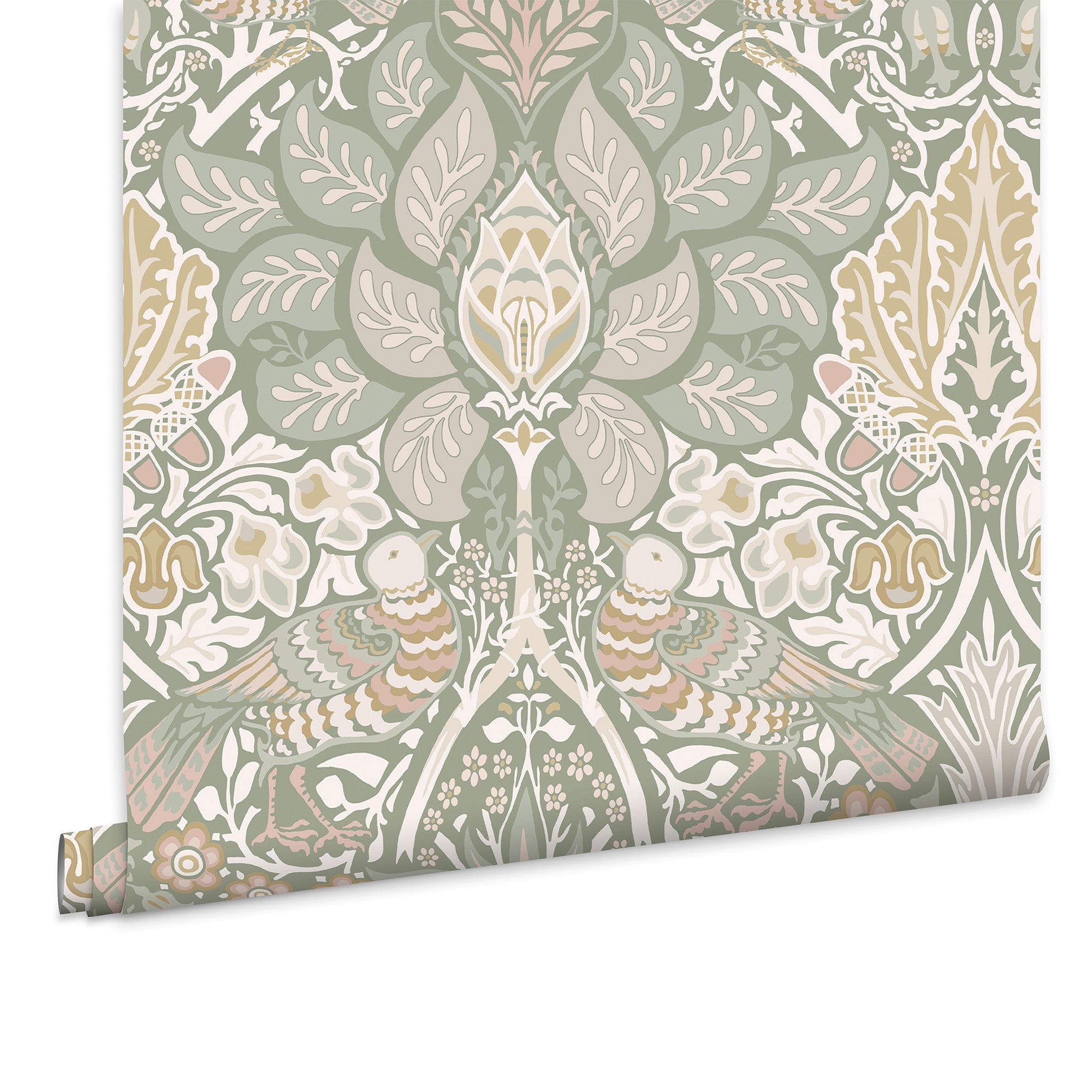 William Morris at Home Vliesbehang - Dove & Rose Spring Garden - 1000x52
