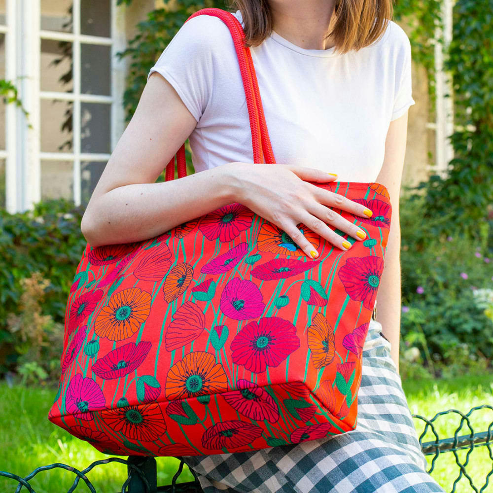 MY DAILY BAG 2 - Sac cabas coton et polyester 48x34x14cm