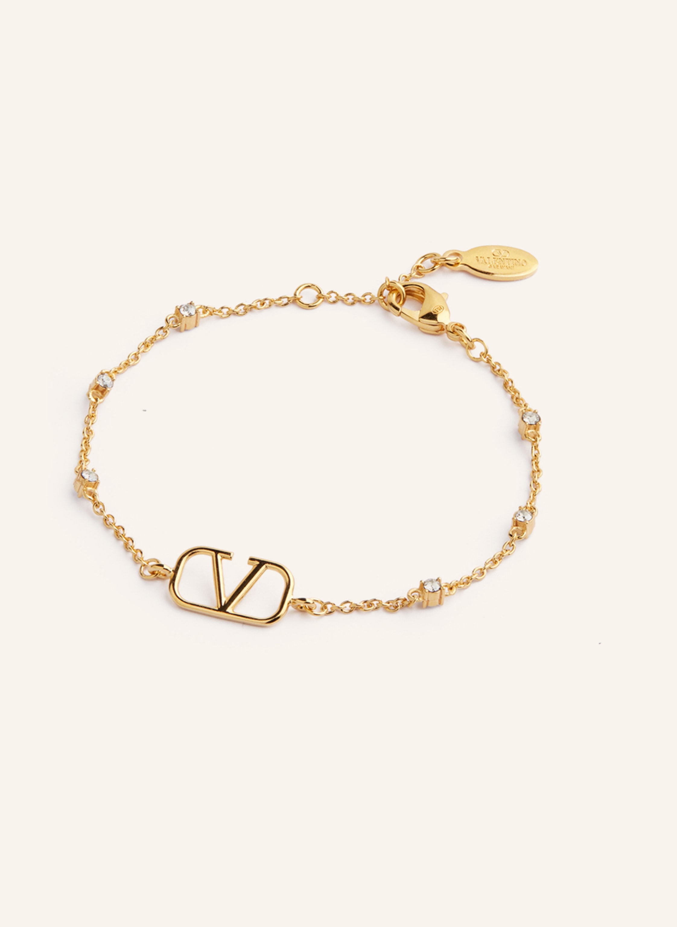 VALENTINO GARAVANI Armband MINI VLOGO SIGNATURE mit Svarowski Kristallen