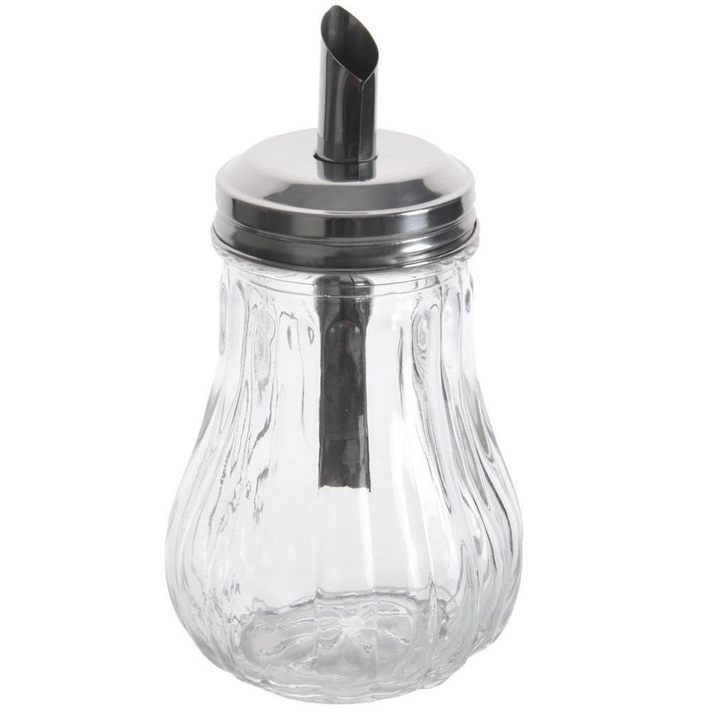 Cukierniczka z dozownikiem szklana 190 ml