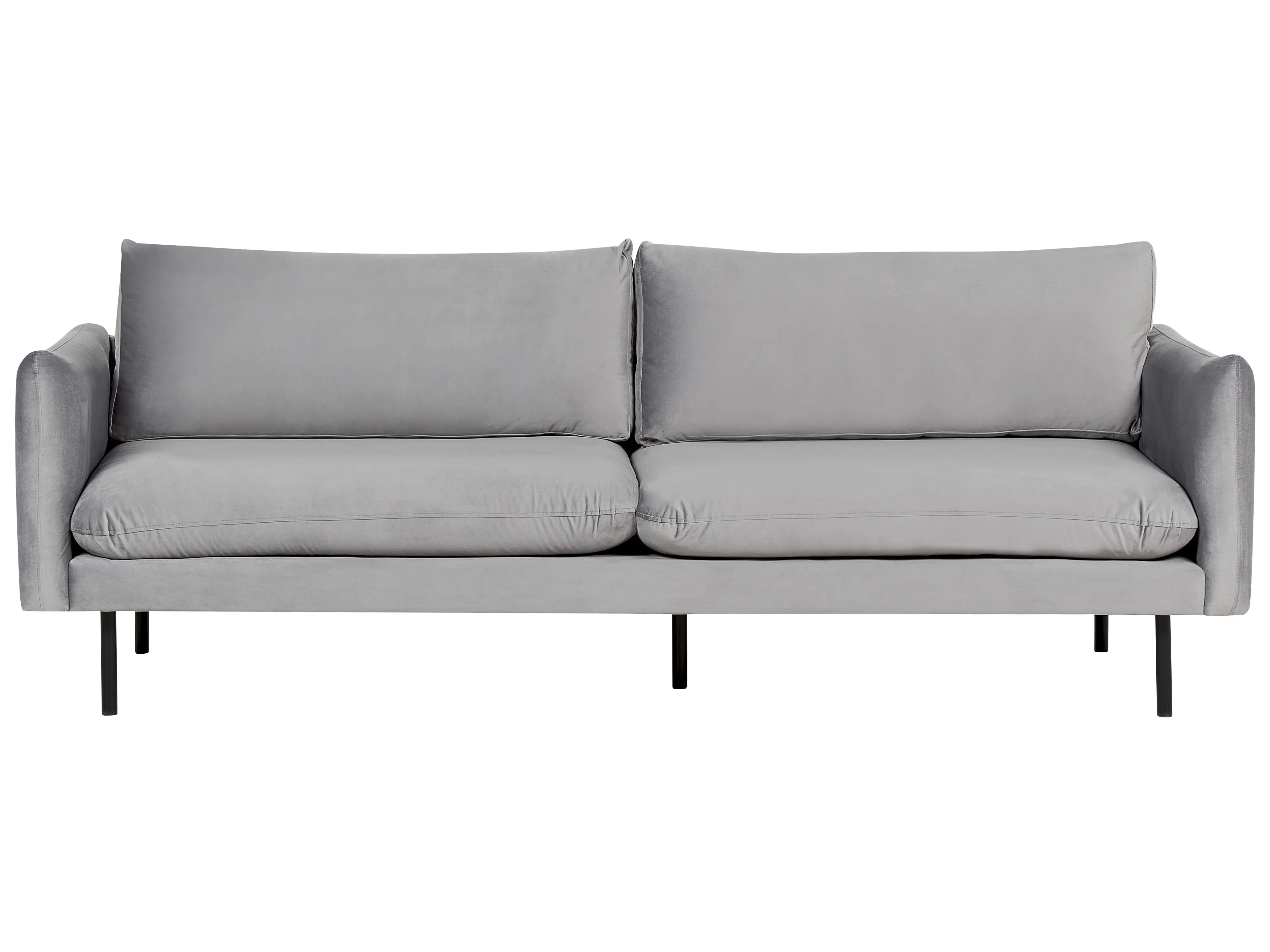 Ottoman VINTERBRO Velvet Grey