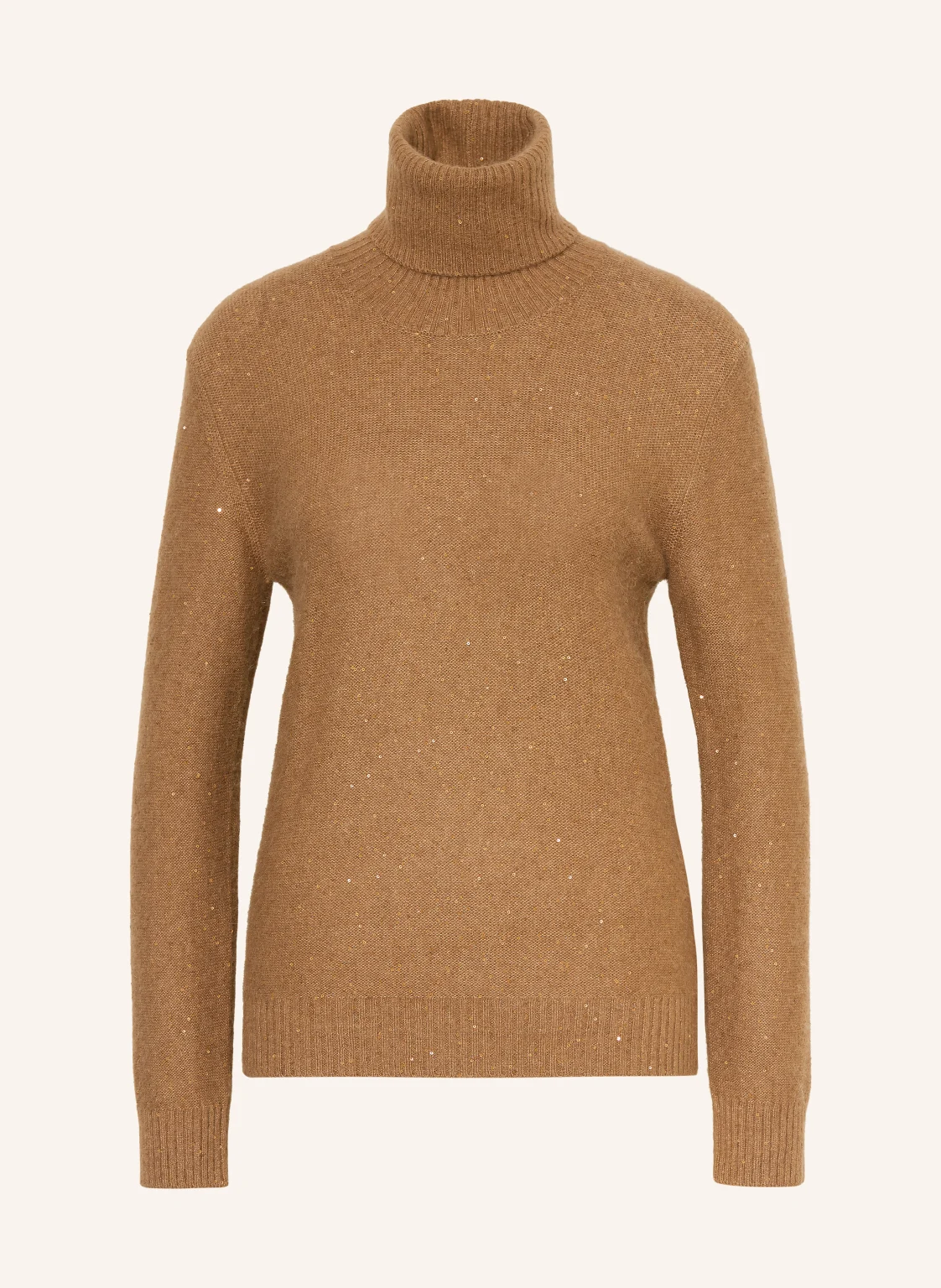 FABIANA FILIPPI Rollkragenpullover mit Pailletten