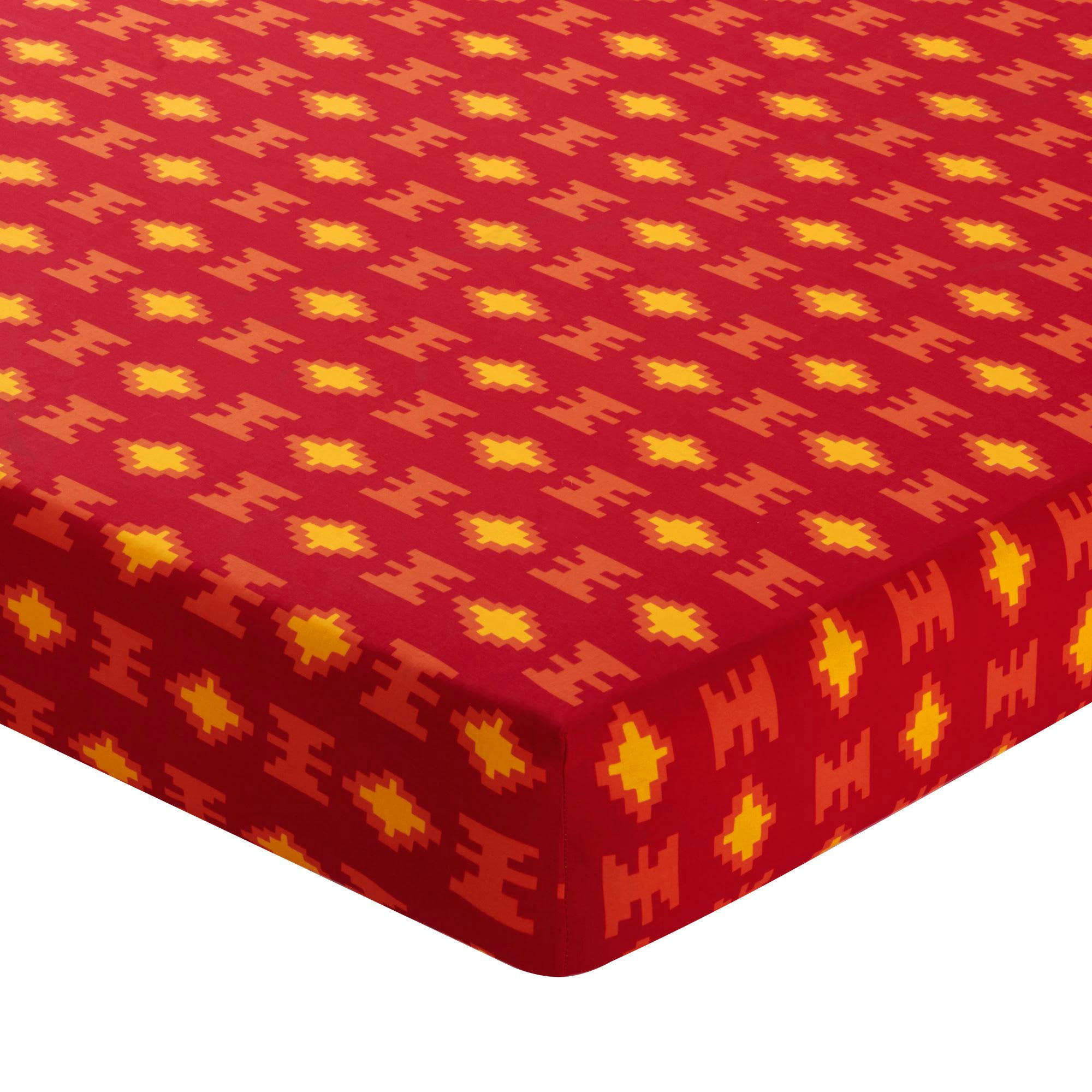 EL GRINGO - Drap-housse 160x200x28 multicolore en coton