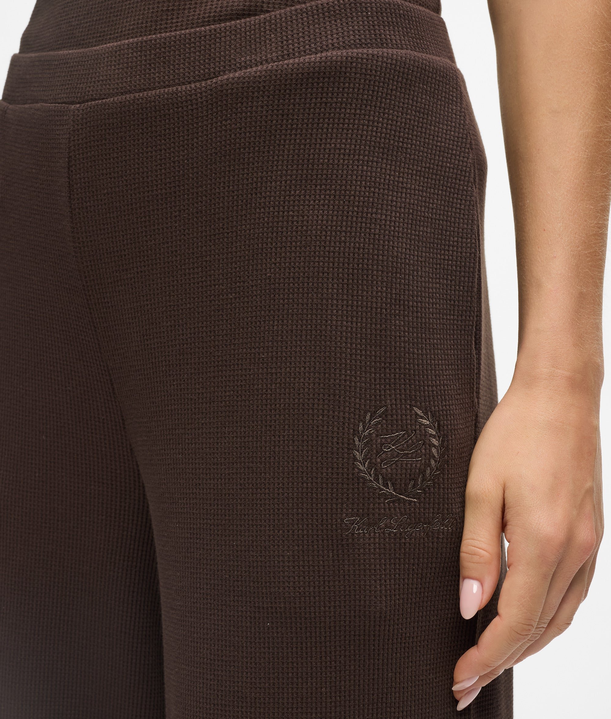 Pantalon d'intérieur à motifs de nid d'abeille