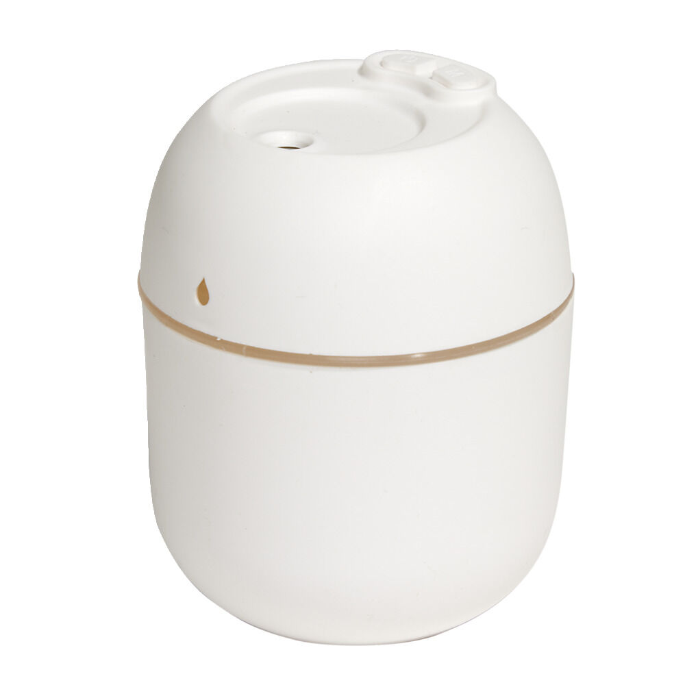 Mini diffuseur d'huile essentielle LED RVB 220ml Ø8xH10cm (3 modèles)