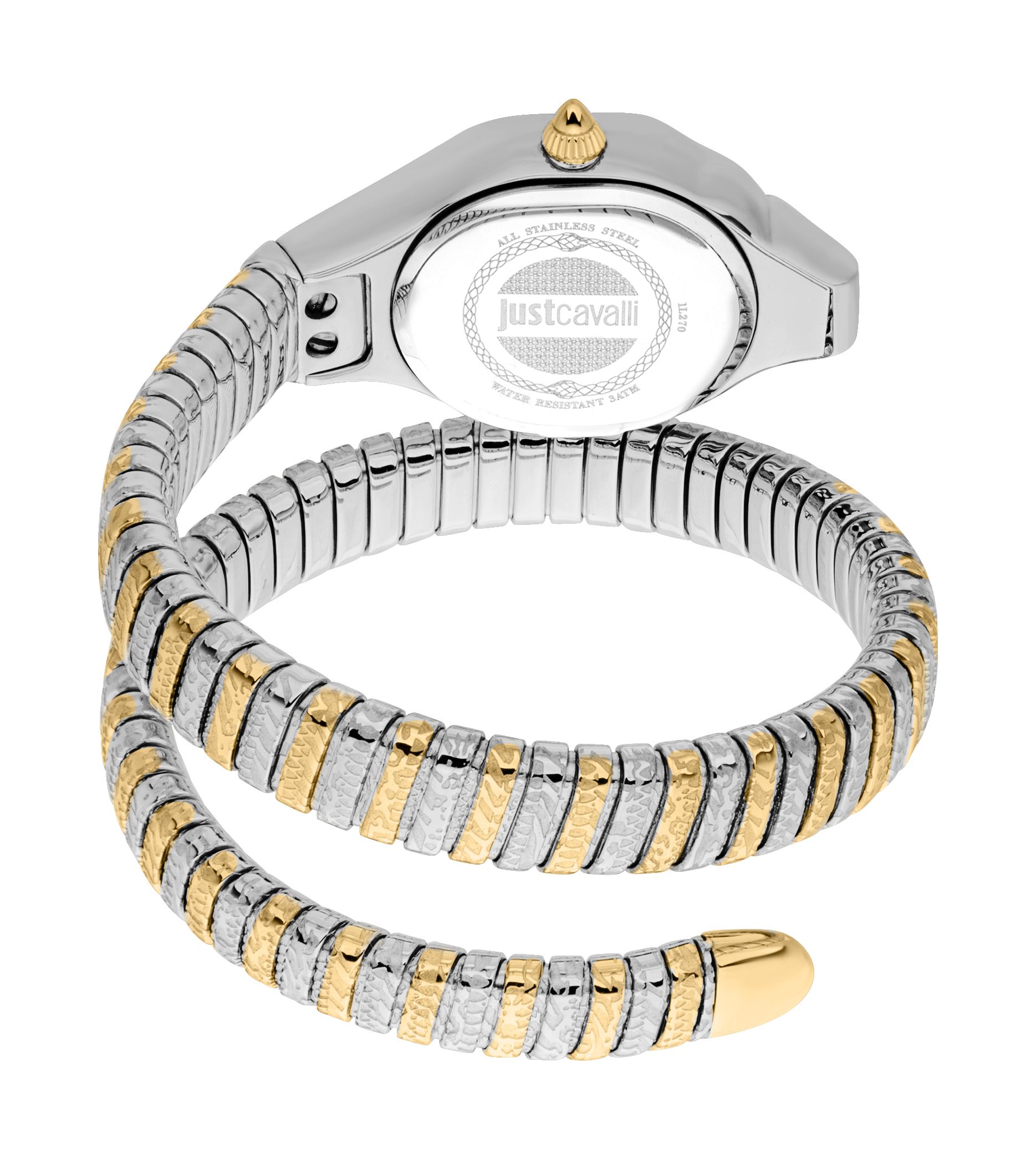 Just Cavalli Amalfi Quartz Gold Dial Watch