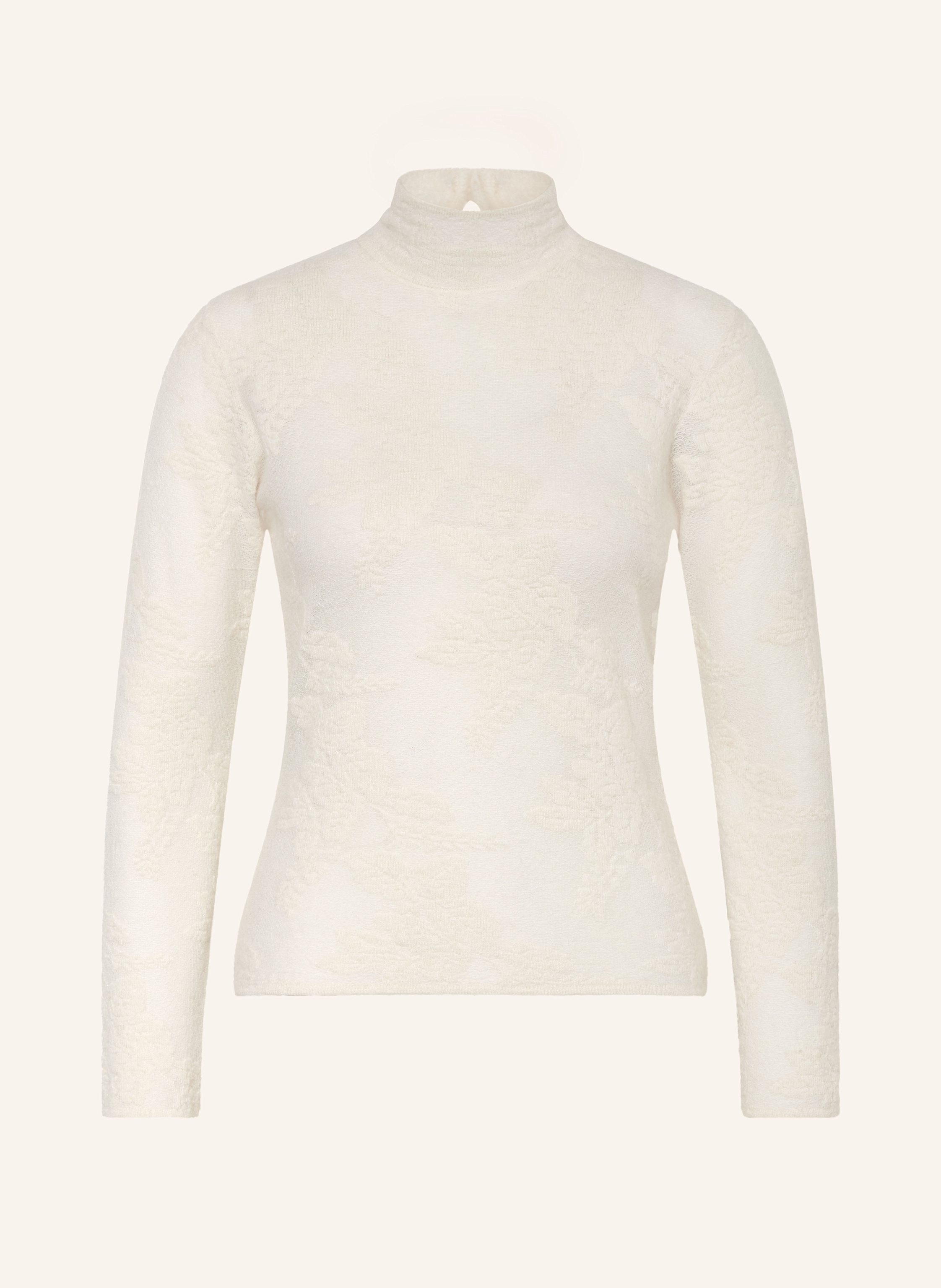GANNI Jacquard-Pullover mit Alpaka