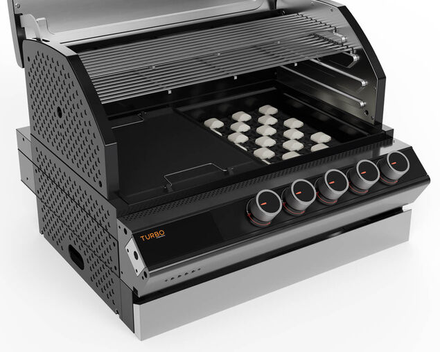 Ziegler & Brown Turbo Classic 5 Burner Build In BBQ (T Series) (Table-Top without Brackets)