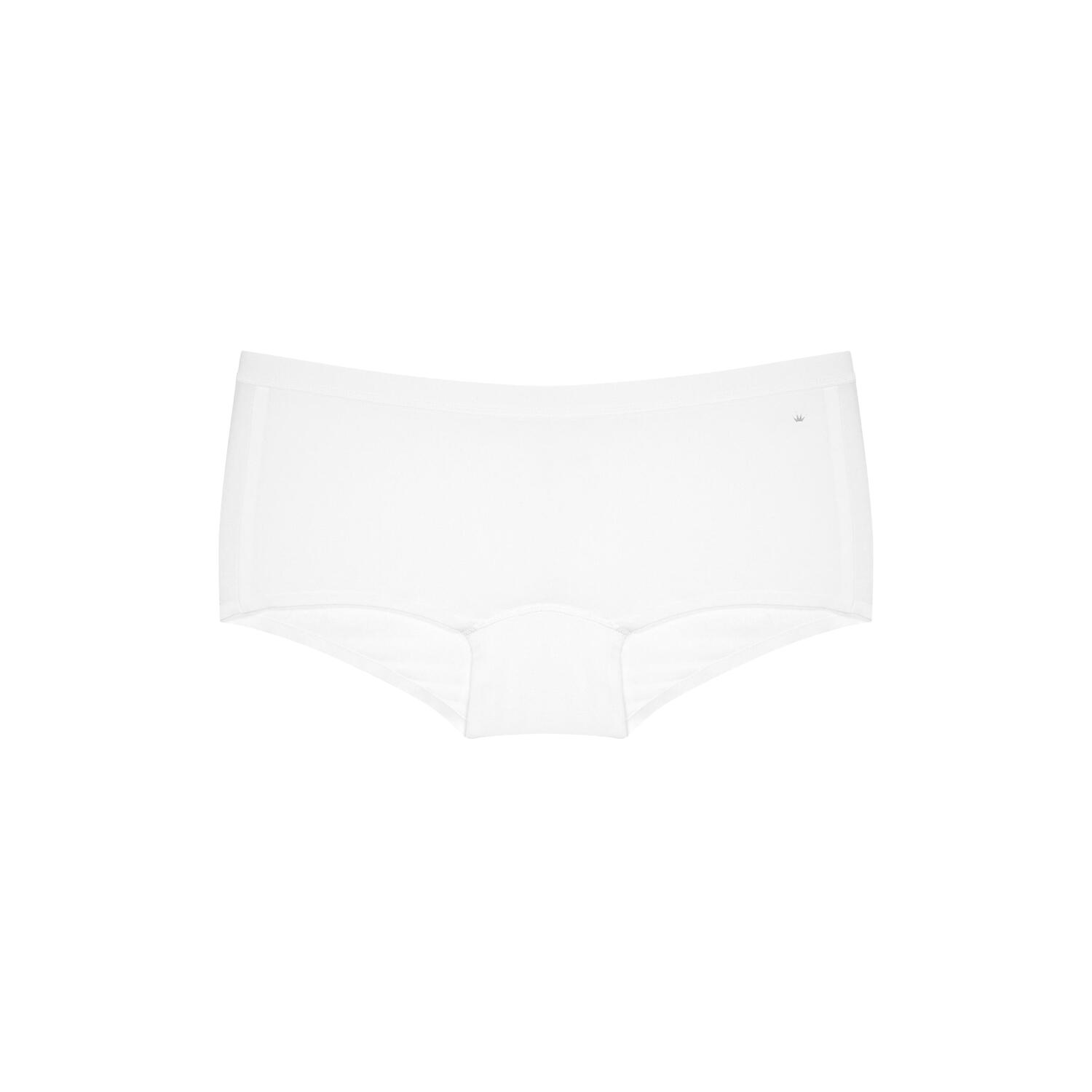 Smart Natural Boyshort, white