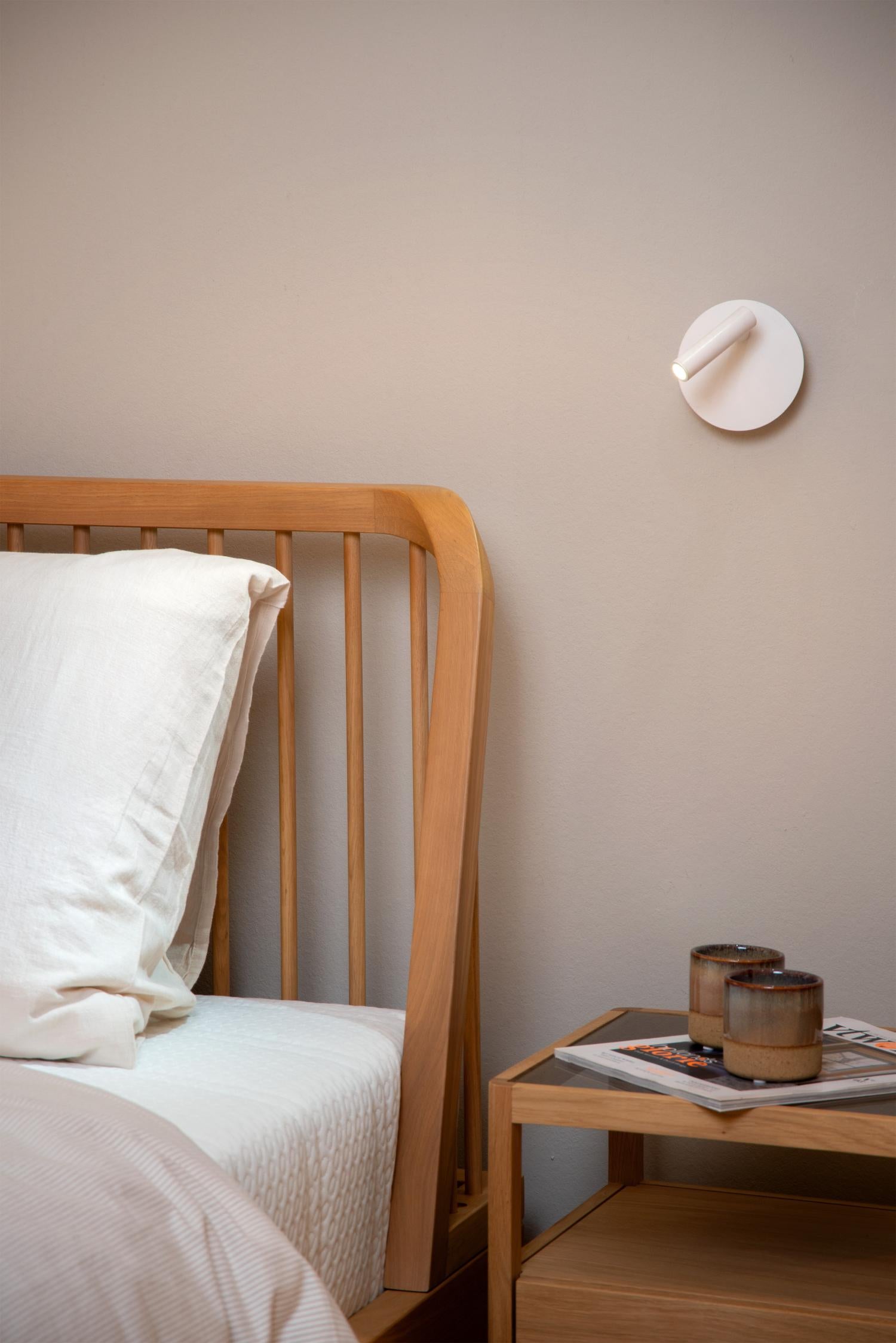 Lucide bedlamp JOLIJN - Geïntegreerde LED - Wit