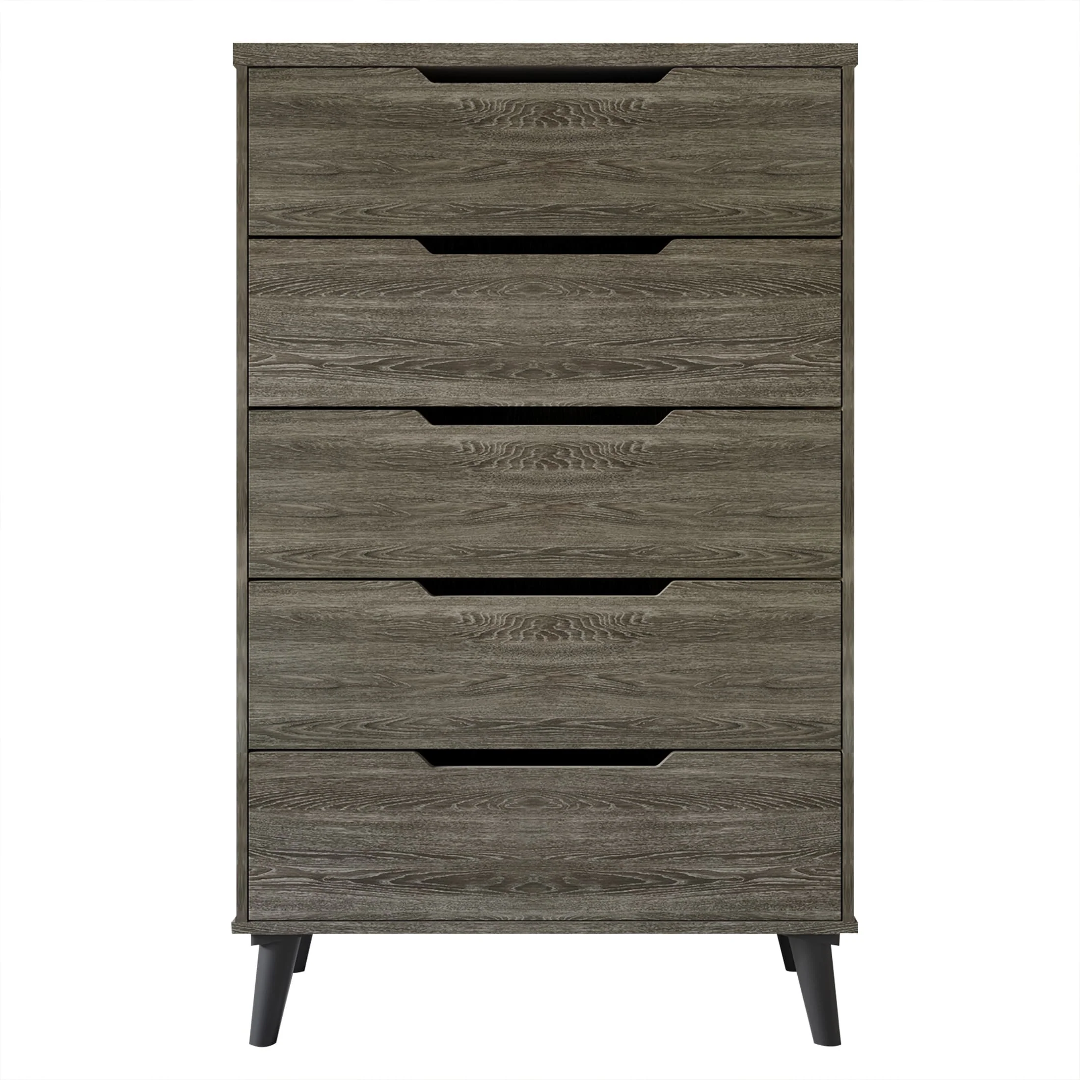 CraftPorch Simple Classic 5-Drawer Stylish Chest