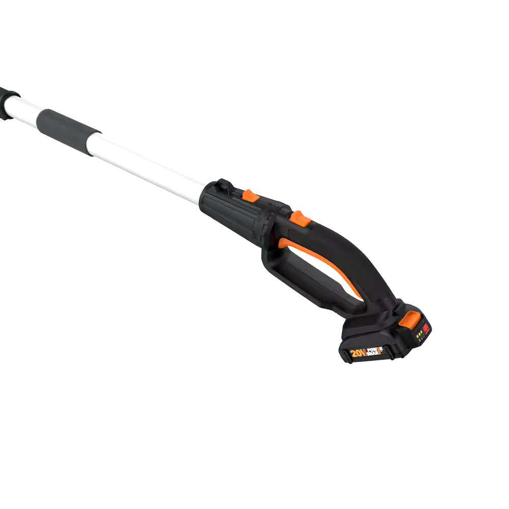 WORX WG252 20V Power Share™ 2-in-1 Cordless Hedge Trimmer with Pole