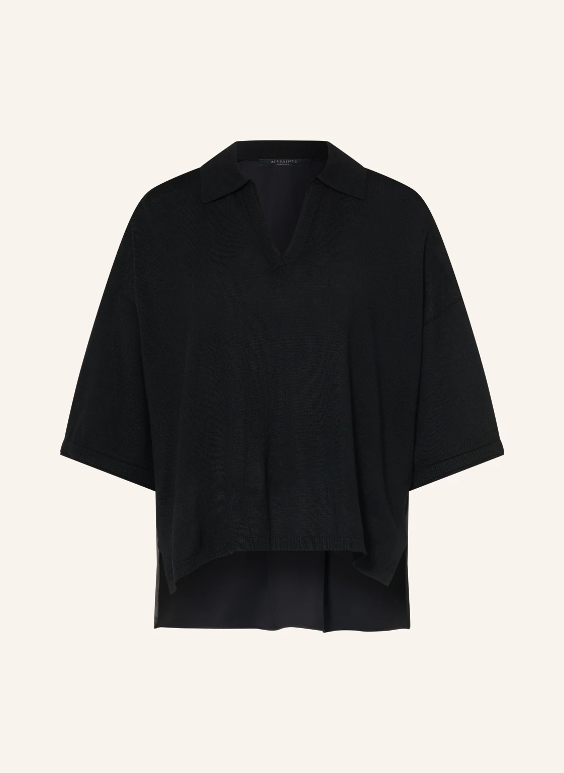 ALLSAINTS Strickshirt BERN im Materialmix