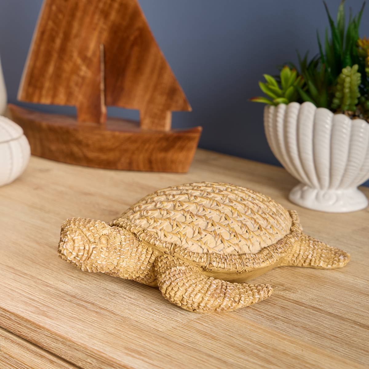 Figurine "Ocea" Beige, 24x7 cm