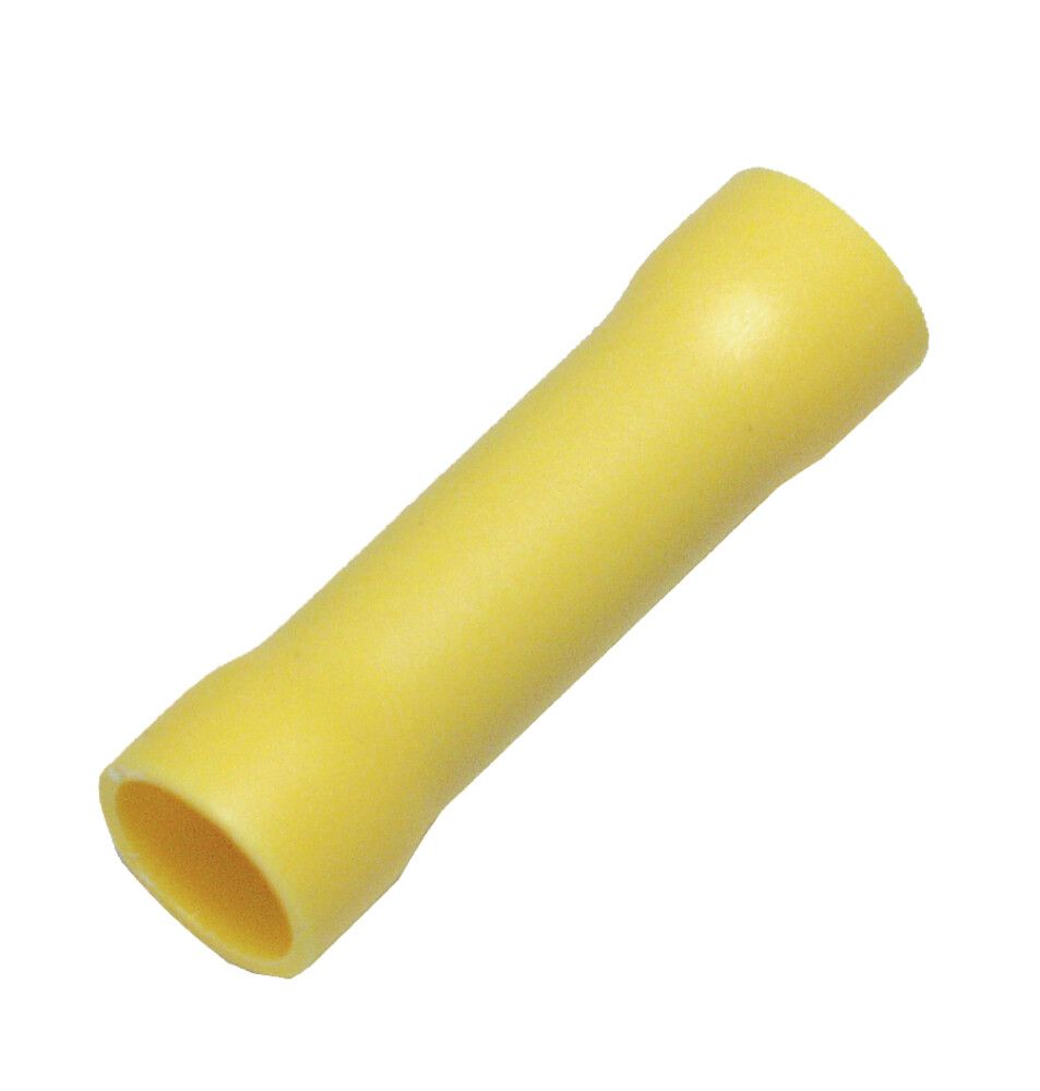 SKJØTEHYLSE NECORE ISOLERT GUL 27MM