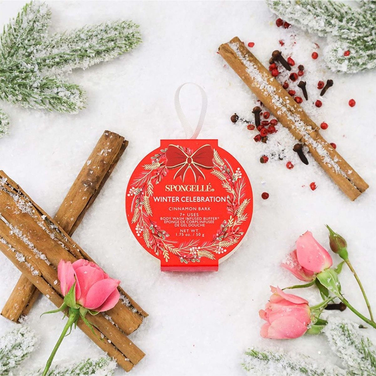 Spongelle Winter Celebration Body Wash Buffer