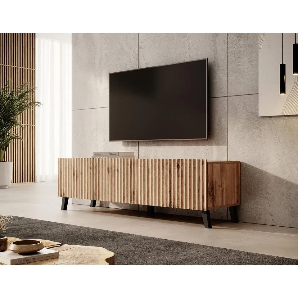 Meubella - TV-Meubel Pepinos 2 - Eiken - 150 cm