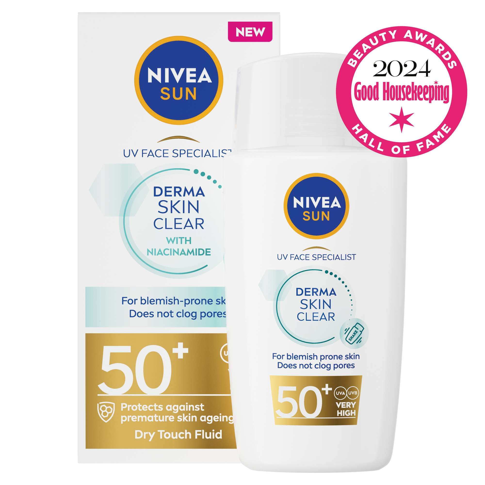Nivea UV Face Specialist Derma Skin Clear SPF50  40ml