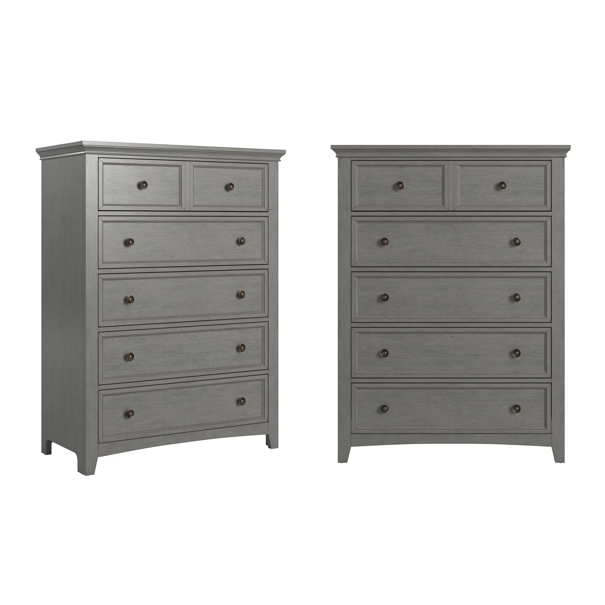 Varenna 5-Drawer Wood Modular Storage Chest