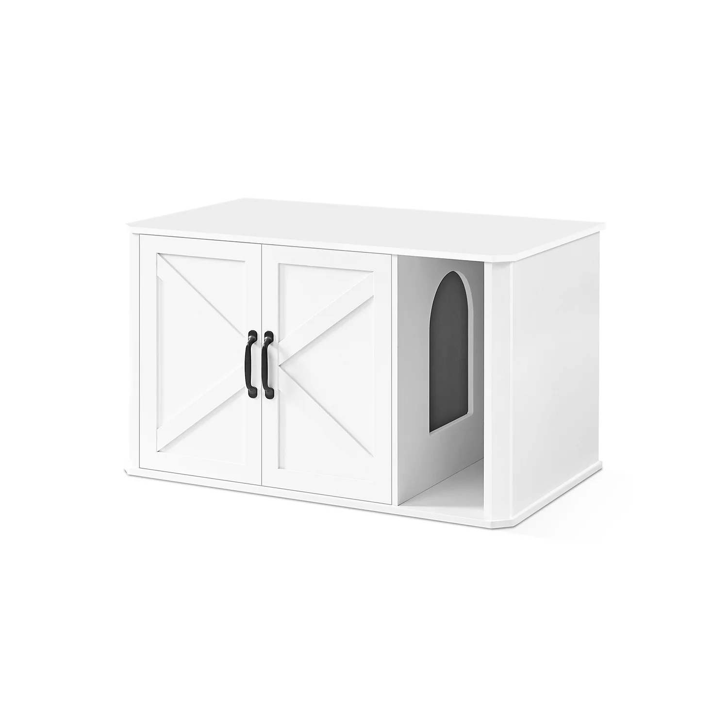 Meuble litière pour chat